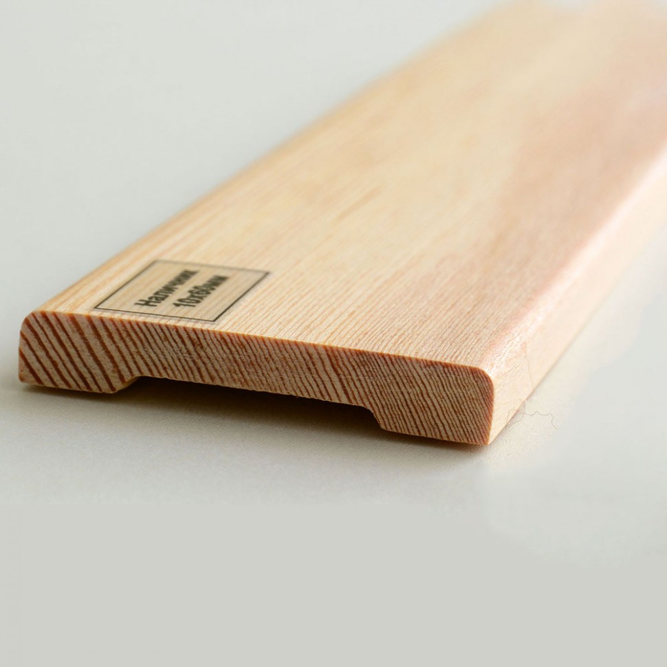 Наличник деревянный лиственница  65 мм 2м-3м сорт Экстра