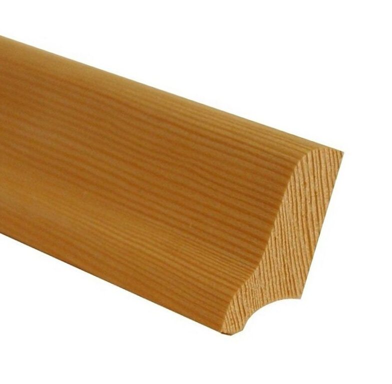 Плинтус деревянный лиственница 25 мм 2м-3м